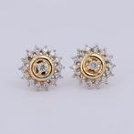 Oorstekers - 14 karaat Geel goud - 0.30ct. tw. Diamant