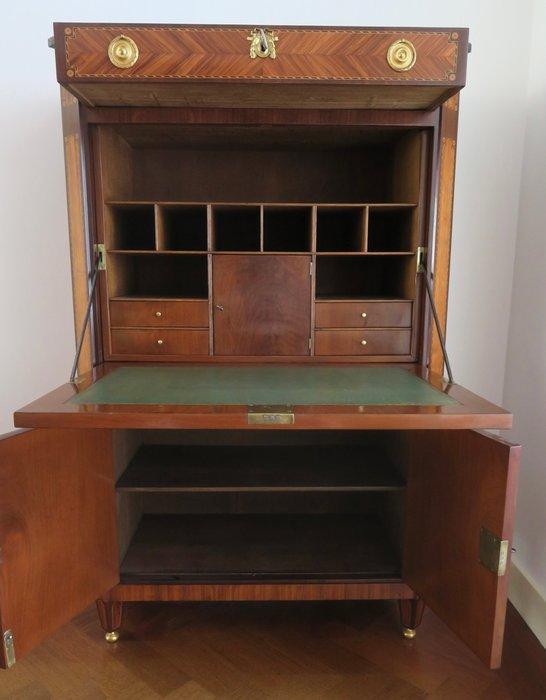 Secrétaire à abattant - Amaranth, Parquetry of precious wood, Antiek en Kunst, Antiek | Meubels | Stoelen en Banken