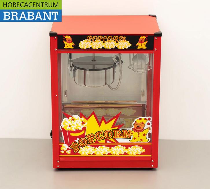 HCB Popcornmachine Popcorn machine Rood 230V Braderie Markt, Zakelijke goederen, Horeca | Keukenapparatuur, Nieuw in verpakking