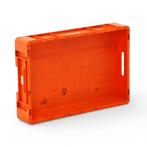 Gebruikte Euronorm stapelbakken alle wanden gesloten + open, Doe-het-zelf en Verbouw, Kratten en Dozen, Ophalen of Verzenden, Gebruikt