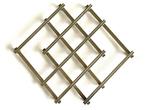 Jacques Adnet - Onderzetter - Verzilverd, art deco design, Antiek en Kunst