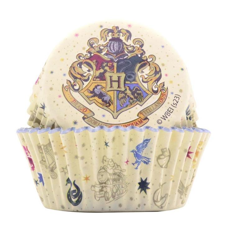 PME Harry Potter Zweinstein Cupcake Vormpjes Ø52mm 30st., Hobby en Vrije tijd, Taarten en Cupcakes maken, Nieuw, Verzenden