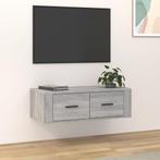 vidaXL Tv-hangmeubel 80x36x25 cm bewerkt hout grijs sonoma, Huis en Inrichting, Kasten | Televisiemeubels, Nieuw, Verzenden