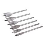 Silverline Houtborenset - gehard staal - precisieboren in..., Doe-het-zelf en Verbouw, Gereedschap | Boormachines, Ophalen of Verzenden