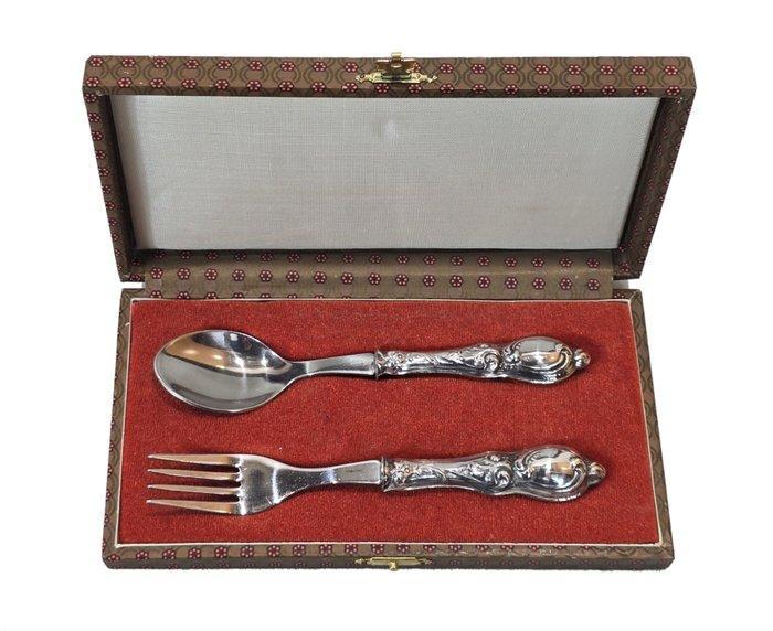 Eetservies - .835 zilver, Antiek en Kunst, Antiek | Goud en Zilver