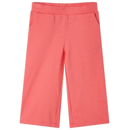 vidaXL Kinderbroek met wijde pijpen 116 koraalkleurig, Kinderen en Baby's, Kinderkleding | Overige, Nieuw, Verzenden