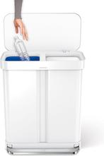 Simplehuman - Prullenbak Liner Pocket Recycler 24 + 34 liter, Huis en Inrichting, Verzenden, Zo goed als nieuw