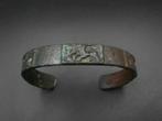 Extremely rare bronze zoomorphic Viking bracelet with
