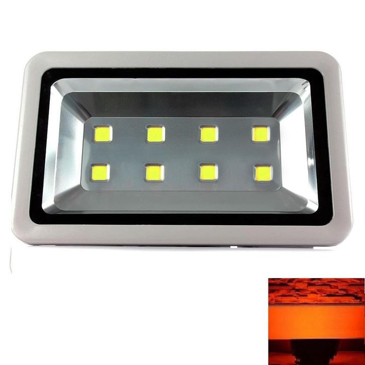 LED Bouwlamp Rood - 400 Watt, Doe-het-zelf en Verbouw, Bouwverlichting, Lamp met armatuur, Nieuw, 200 tot 500 watt, Ophalen of Verzenden