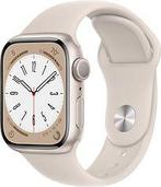 Apple Watch Series 8 41 mm kast van sterrenlicht aluminium, Verzenden, Zo goed als nieuw