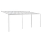 Terrasdak / Overkapping - Borneo - 6 x 3 m - Wit, Tuin en Terras, Overkappingen, Verzenden, Nieuw