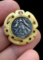 Zeldzame gotische devotionele medaille, waarschijnlijk van, Antiek en Kunst