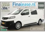 Opel Vivaro 2.0 CDTI L3H1 DC 6 Pers Airco 360Cam IMP €366pm, Wit, Nieuw, Lease, Opel