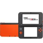 New Nintendo 3DS XL Oranje/Zwart (Nette Staat & Zeer Mooi..., Spelcomputers en Games, Spelcomputers | Nintendo 2DS en 3DS, Ophalen of Verzenden