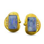 Oorbellen - 18 karaat Geel goud, Exclusieve UNOAERRE 18K, Nieuw