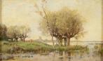 Theophile de Bock (1851-1904) - Aan het water, Antiek en Kunst, Kunst | Schilderijen | Klassiek