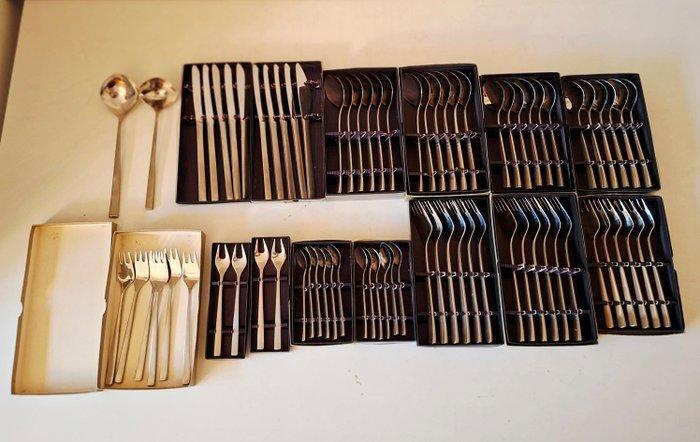 DKF Lundtofte - Tias Eckhoff - Bestekset (76) - Fuga -, Antiek en Kunst, Antiek | Meubels | Tafels