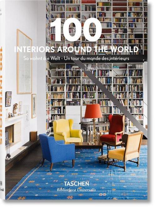 9783836557269 100 Interiors Around The World | Tweedehands, Boeken, Studieboeken en Cursussen, Zo goed als nieuw, Verzenden