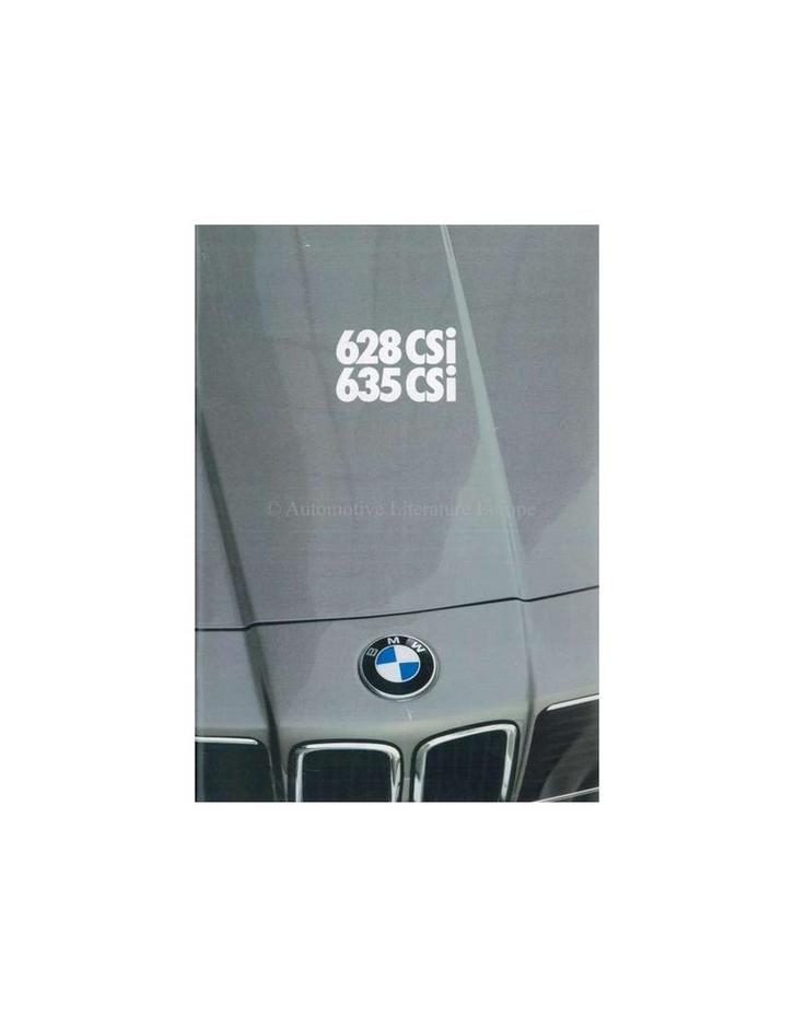 1982 BMW 6 SERIE BROCHURE NEDERLANDS, Boeken, Auto's | Folders en Tijdschriften, BMW