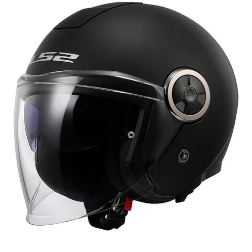 LS2 OF620 Classy Solid Mat Zwart Jethelm, Motoren, Kleding | Motorhelmen, Jethelm, Heren, XXL, Nieuw met kaartje, Overige merken