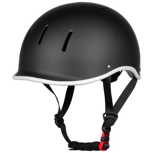 VINZ Aragon Fietshelm - Mat Zwart, Motoren, Kleding | Motorhelmen, L, Verzenden
