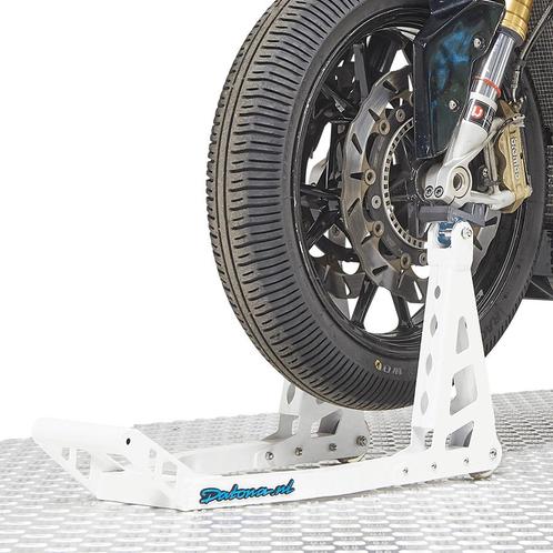 Datona MotoGP Paddockstand voorwiel - BMW wit - Datona, Motoren, Onderdelen | Merk-onafhankelijk, Nieuw, Ophalen of Verzenden