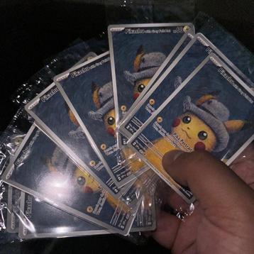 Verkoop je Pikachu x Van Gogh Pokemon kaart aan ons voor €30