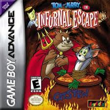 Tom & Jerry Infurnal Escape - Gameboy Advance (Losse Cass..., Spelcomputers en Games, Games | Nintendo Game Boy, Zo goed als nieuw