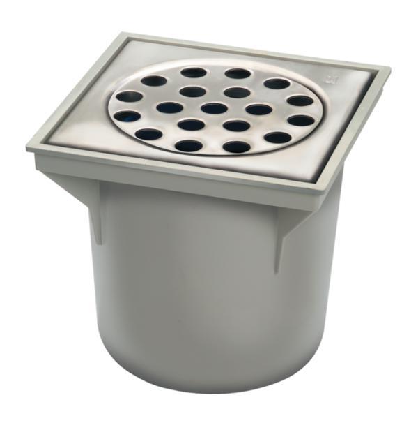 van den Berg abs emmerput 20 x 20 cm 402 onderuitlaat 75mm, Doe-het-zelf en Verbouw, Sanitair, Ophalen of Verzenden