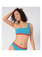 SALE -40% | Sloggi Bikinitop blauw/oranje | OP=OP, Kleding | Dames, Badmode en Zwemkleding, Nieuw, Verzenden