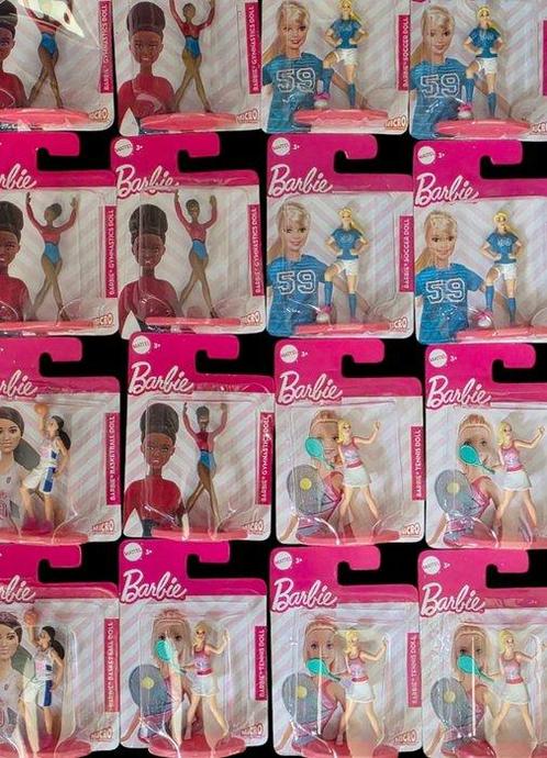 Mattel - Barbiepop 24 mini Barbie neuves en boîte scellée, Antiek en Kunst, Antiek | Speelgoed