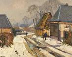 Albert Malet (1905-1986) - Neige à Berquigny
