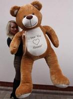 Reuze knuffelbeer 165cm - I LOVE YOU FOREVER - Perfect Va..., Kinderen en Baby's, Speelgoed | Knuffels en Pluche, Ophalen of Verzenden