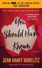 You Should Have Known 9781455599486 Jean Hanff Korelitz, Verzenden, Gelezen, Jean Hanff Korelitz