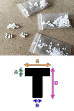 Set van 30 flexibele pluggen (7,9 mm, binnen, rond, transpa, Ophalen of Verzenden, Nieuw