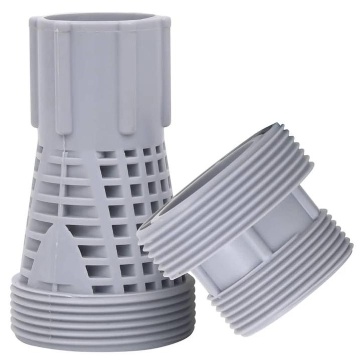 vidaXL 2-delige Zwembadslangaansluitingen kunststof, Tuin en Terras, Zwembad-toebehoren, Nieuw, Verzenden