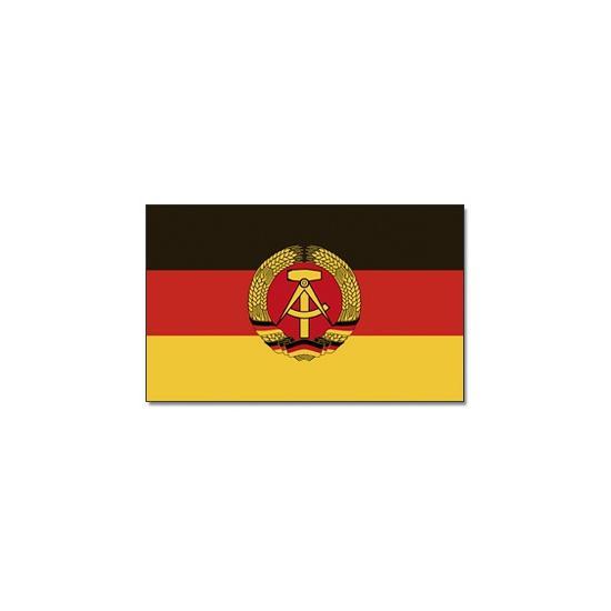 Gevelvlag/vlaggenmast vlag DDR 90 x 150 cm - Duitsland ver.., Hobby en Vrije tijd, Feestartikelen, Ophalen of Verzenden