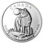 Canadian Wildlife - Wolf 1 oz 2011 (1.000.000 oplage), Zilver, Losse munt, Verzenden, Noord-Amerika
