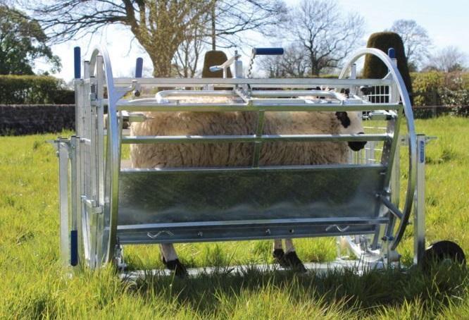 Klauwbekapbox kantelbaar Schaap/Geit, Dieren en Toebehoren, Schapen, Geiten en Varkens, Geit