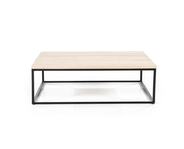 Salontafel Robin 120x120 - naturel | Eleonora, Huis en Inrichting, Tafels | Salontafels, Nieuw, Ophalen of Verzenden