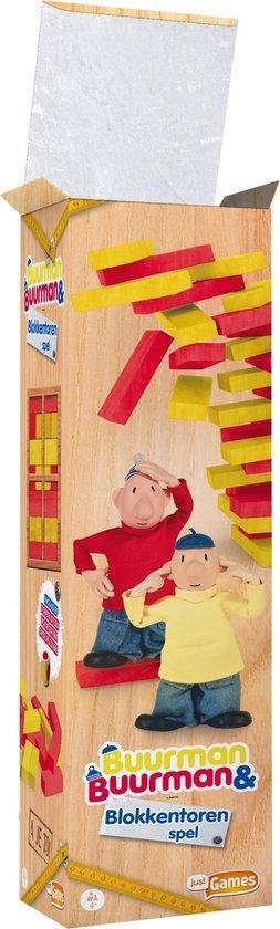 Buurman & Buurman - Blokkentoren spel - bordspel, Hobby en Vrije tijd, Gezelschapsspellen | Bordspellen, Verzenden