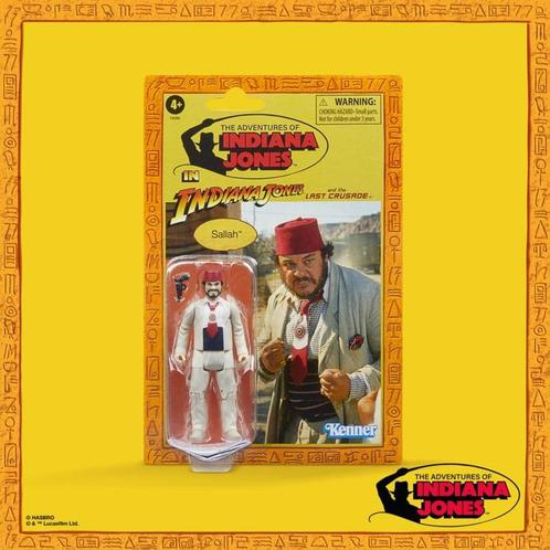 Indiana Jones Retro Collection Sallah (The Last Crusade), Verzamelen, Poppetjes en Figuurtjes, Zo goed als nieuw, Verzenden