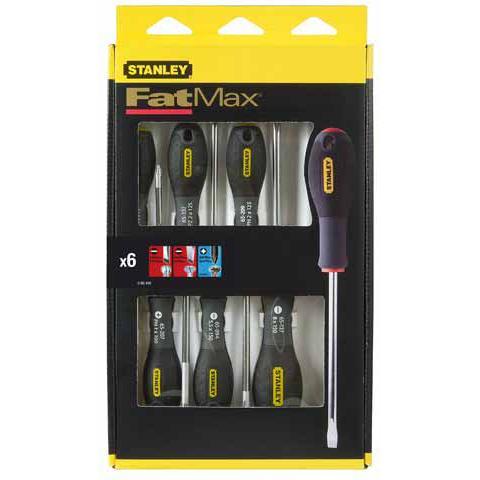 Schroevendraaierset Stanley Fatmax pozidriv 6-delig | 0-6..., Doe-het-zelf en Verbouw, Gereedschap | Handgereedschap, Nieuw, Verzenden