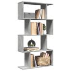 vidaXL Kamerscherm / boekenkast 4-laags 70x24x129 cm hout, Verzenden, Nieuw, Overige houtsoorten
