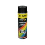 Spuitlak 500mL spuitbus zwart zijdeglans motip 04001, Verzenden, Nieuw