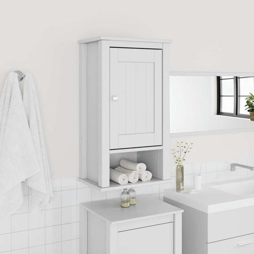 vidaXL Badkamerkast BERG 40x27x71,5 cm massief grenenhout, Huis en Inrichting, Badkamer | Badkamermeubels, Nieuw, Verzenden