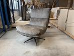 Veiling - Fauteuil Comfy - Draaibaar - Stof - Taupe, Huis en Inrichting, Fauteuils, Nieuw