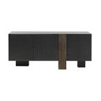*WOONWINKEL* Kare Design York Design Dressoir Zwart Hout, Huis en Inrichting, Kasten | Dressoirs, Verzenden, Nieuw