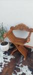 Savonarola stoel (1) - Art Deco - Hout (Eik)