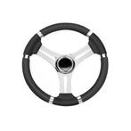 Stuurwiel T18RB/35 Zwart RVS 35cm, Watersport en Boten, Bootonderdelen, Ophalen of Verzenden, Nieuw